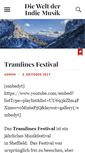 Mobile Screenshot of lapampafestival.de